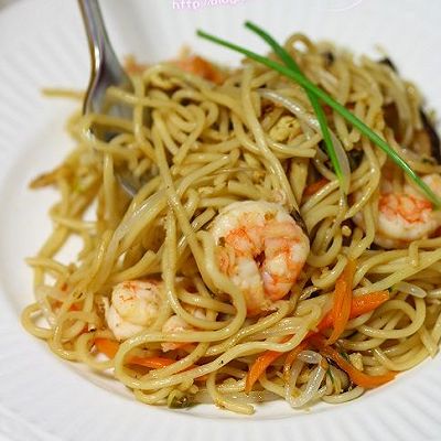 什锦小炒面