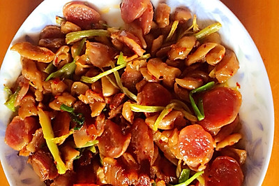 家常菜【腊味炒萝卜干】
