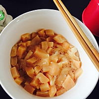 三色鸡丁的做法图解1