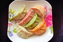 彩色饺子的做法