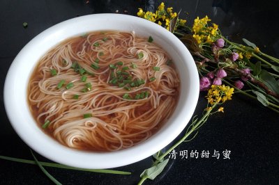 一碗阳春面