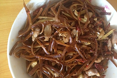 豆干炒肉