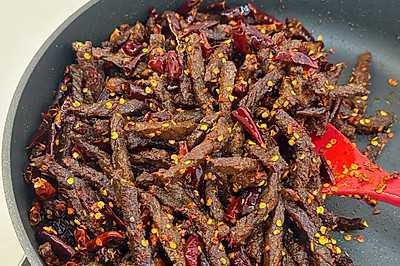 下酒菜麻辣牛肉