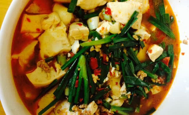 肉末豆腐