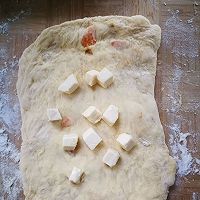 南瓜奶酪面包（中种）的做法图解7