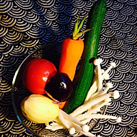 清醇红咖喱烩时蔬的做法图解1