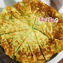 金针菇鸡蛋饼