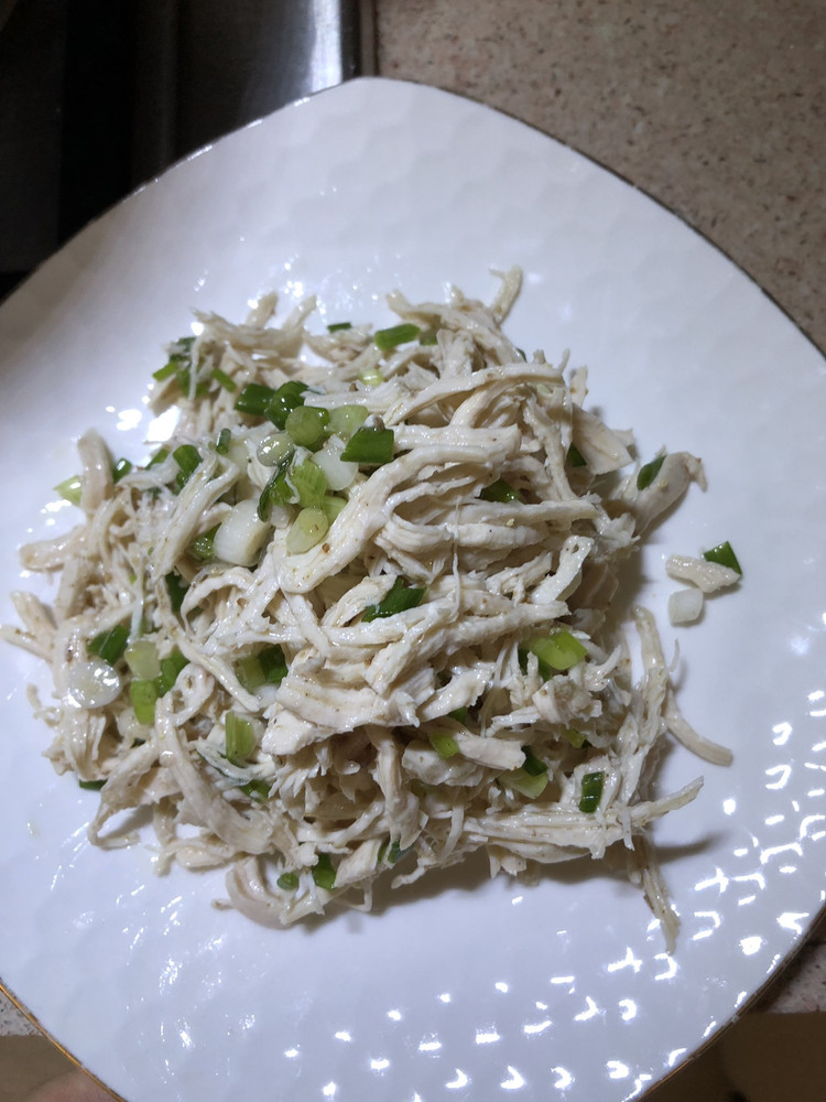 减肥餐之手撕鸡胸肉的做法