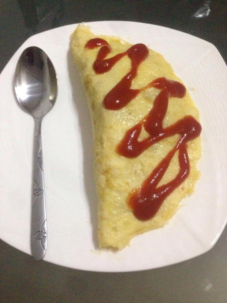 蛋包饭的做法