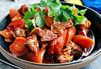 胡萝卜炖牛肉家常版的做法