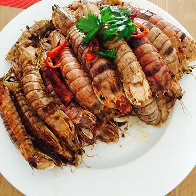 椒盐濑尿虾