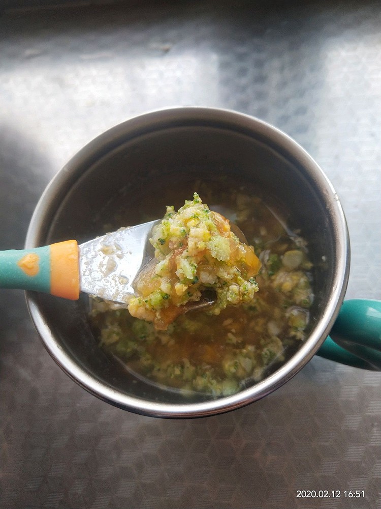 补水保湿瘦身餐~玉米西兰花虾羹的做法