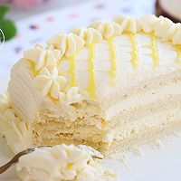 橙汁夹心奶油吐司蛋糕的做法图解12