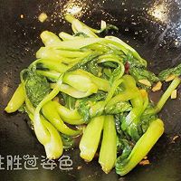 蒜香青菜#平衡美食大作战#的做法图解6