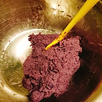 紫薯冰皮月饼-3岁小孩也会做的做法图解3
