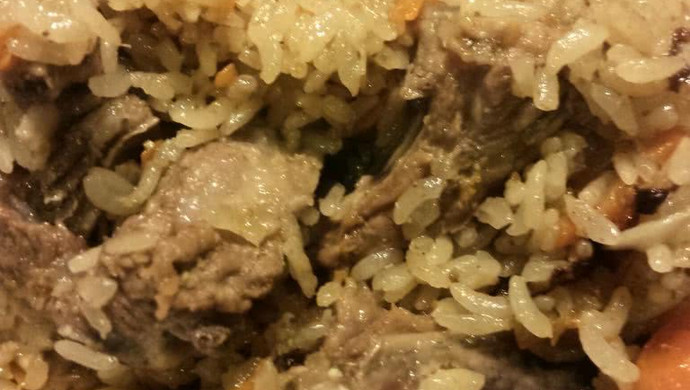 养生美食详解正宗新疆羊肉手抓饭