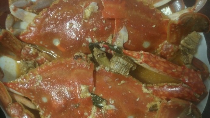 番茄沙司梭子蟹