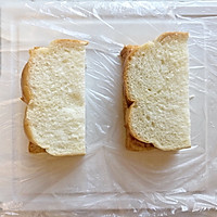 #好吃不上火#面包糠三明治的做法图解4