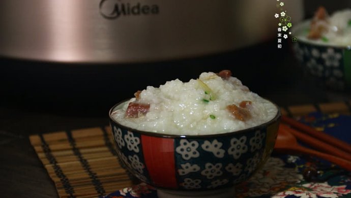 美味广式烧骨粥