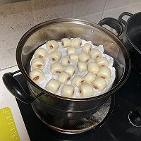 豆沙小馒头的做法图解4