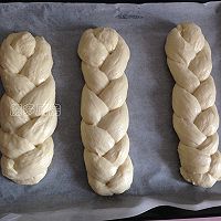 淡奶油辫子面包的做法图解6