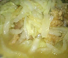 大白菜烩酥肉的做法