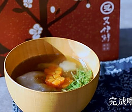 日式年糕汤的做法