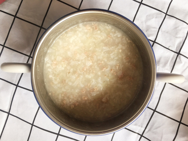 宝宝辅食：土豆瘦肉粥（米糊）的做法