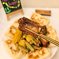 #春日露营#铁锅炖贴饼子的做法图解14