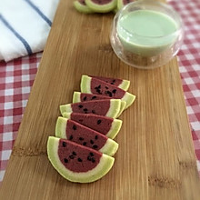 夏天就是要吃西瓜之小盆友超爱的西瓜饼干