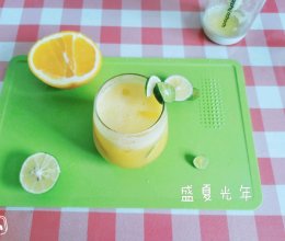 橙味柠香金桔气泡水的做法