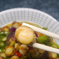 扇贝肉炒彩蔬的做法图解11