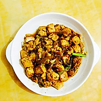 豆瓣酱炒豆腐的做法图解3