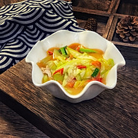 #花10分钟，做一道菜！#清炒丝瓜肉片的做法图解7