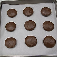 拉丝的巧克力麻薯饼干的做法图解14