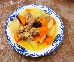 【宝宝食谱】萝卜炖羊肉的做法