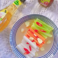 #带着美食出去浪#夏日凉菜之翡翠莴笋的做法图解9