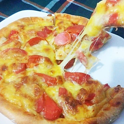 番茄芝士披萨