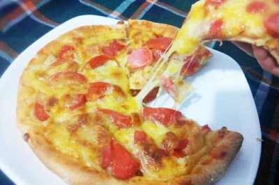 番茄芝士披萨