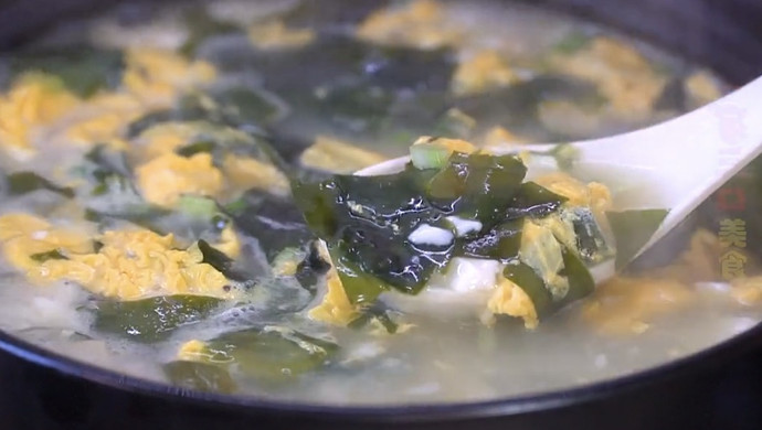 豆腐裙带菜汤