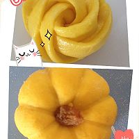 南瓜豆包➕玫瑰花馒头的做法图解25