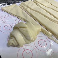 #刘畊宏女孩减脂饮食#可颂牛角包的做法图解13