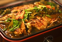 #多力金牌大厨带回家-上海站#豆豉烤鱼家里做的做法