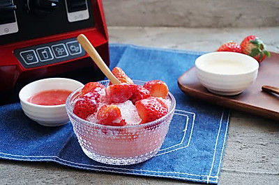 草莓刨冰