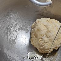 普通面粉也能做的枣泥面包的做法图解3