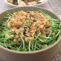 #多力金牌大厨带回家-上海站#蒜蓉豌豆苗的做法图解7