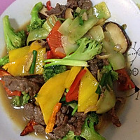 牛肉炒菜花～我的私房菜谱～广西玉林做法的做法图解8