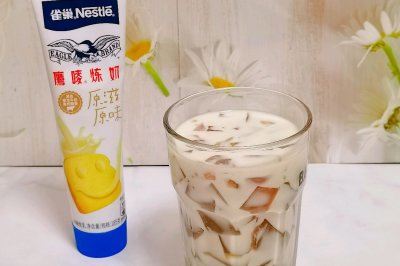 柠檬红茶奶冻