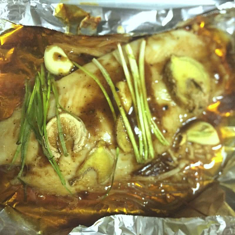 黑胡椒锔烤龙利鱼的做法