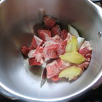 #豪吉川香美味#白萝卜炖羊肉的做法图解5